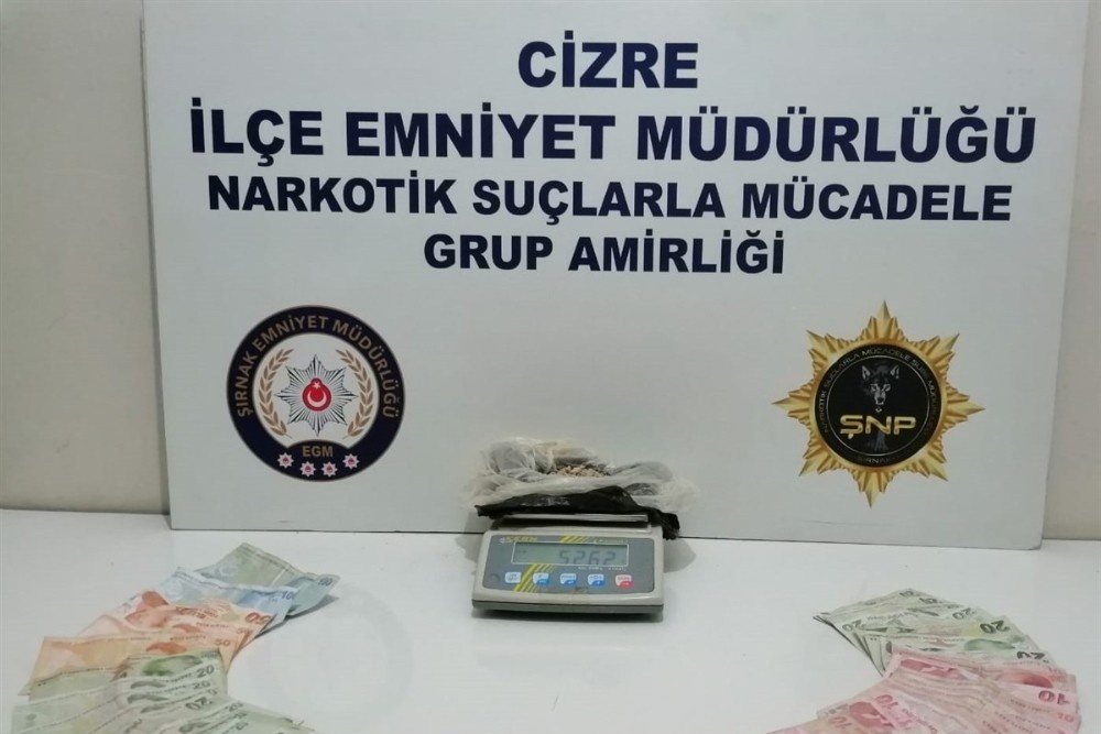 Şırnak’ta uyuşturucu operasyonu: 4 gözaltı