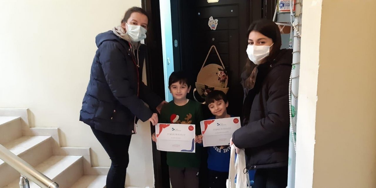 Çevreci Kardeşlere Teşekkür Belgesi
