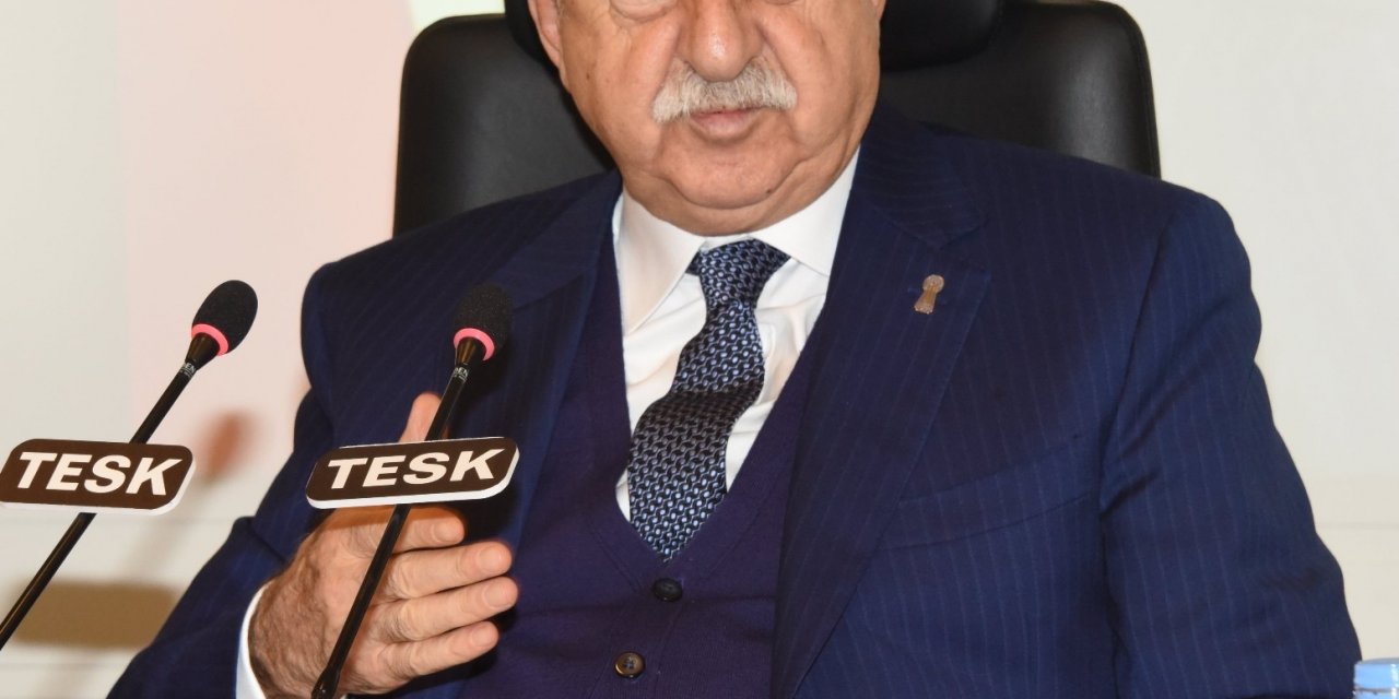 Tesk Genel Başkanı Palandöken’den İsraf Uyarısı