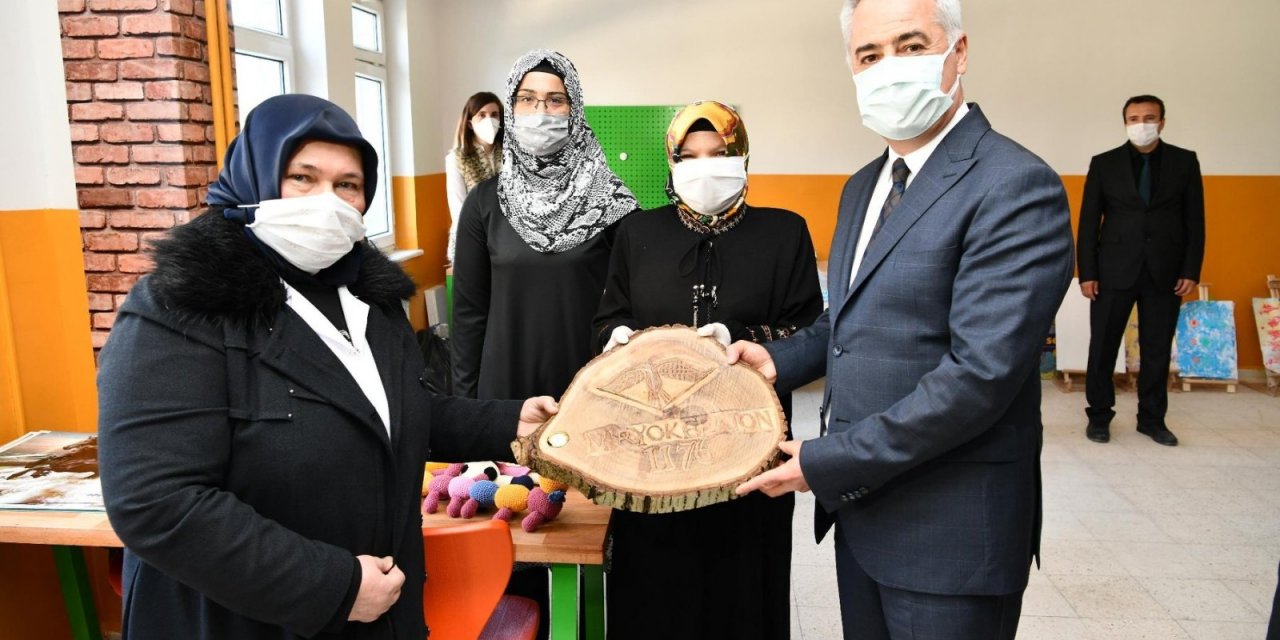 Üretime Engelsiz Yaşam Projesiyle Kurslara Katılıyorlar