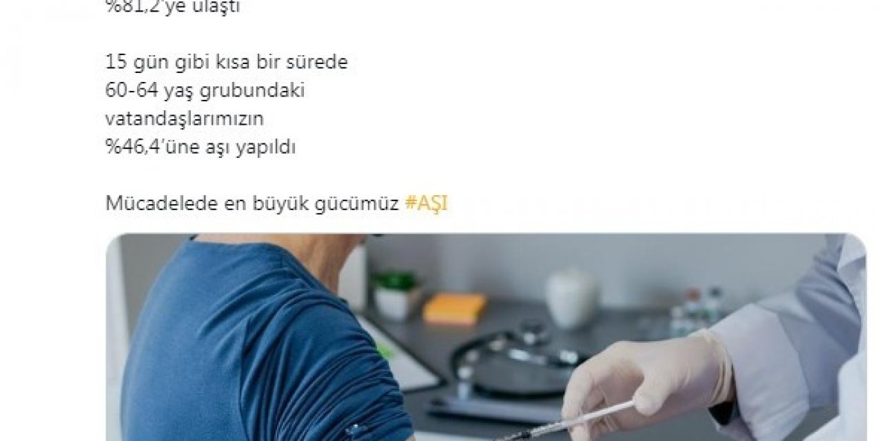 İ̇stanbul Valisi Yerlikaya: ”i̇stanbul’da Toplam 2 Milyon 814 Bin 919 Doz Aşı Yapıldı"