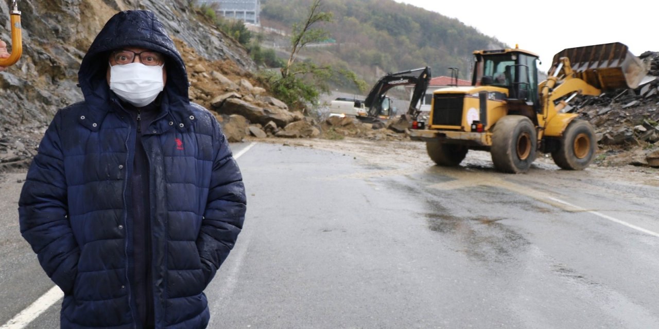 Zonguldak’ta Korkutan Heyelan