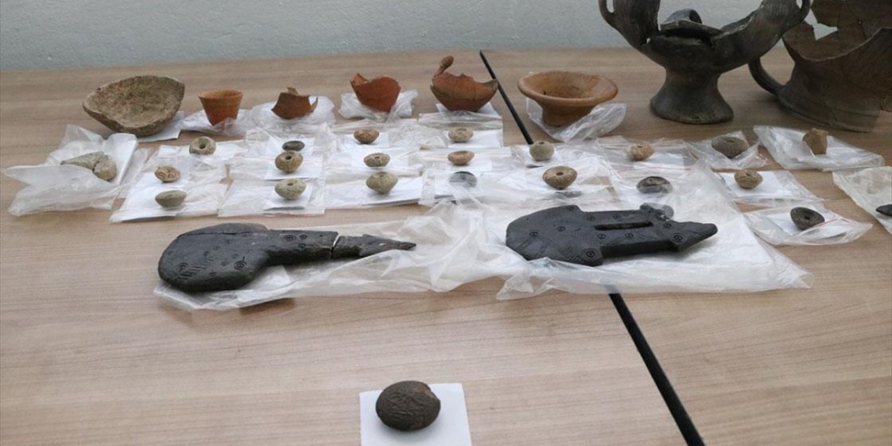 Tyana Antik Kenti'nde deniz canlısına ait 20 milyon yıllık fosil bulundu