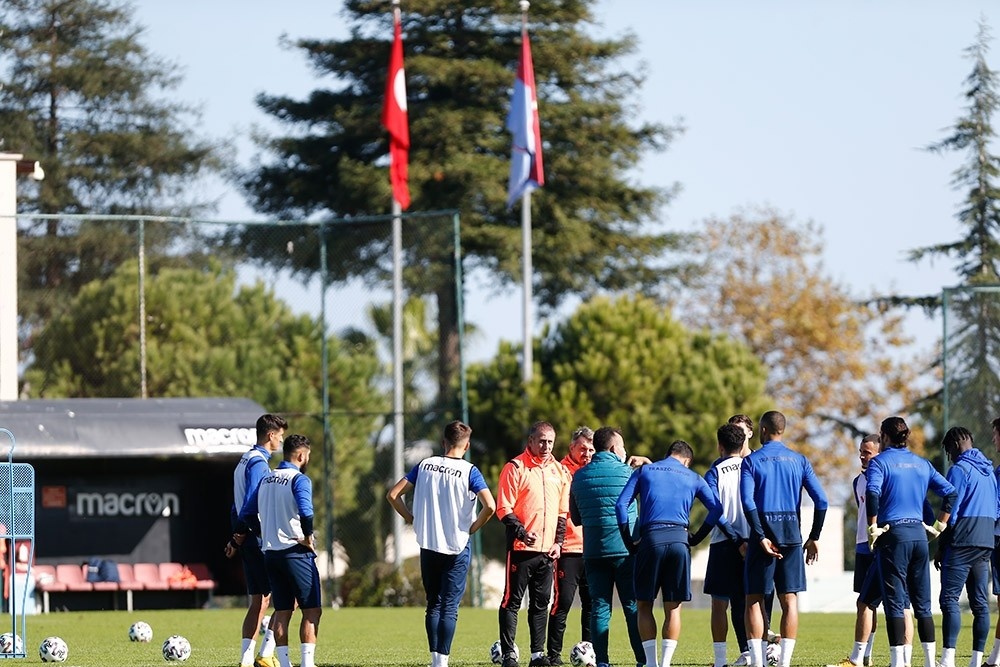Trabzonspor, Abdullah Avcı yönetiminde taktik çalıştı