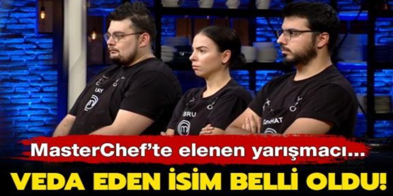 TV8'nin reyting rekortmeni MasterChef'te 5 Aralık Pazar günü elenen isim belli oldu!
