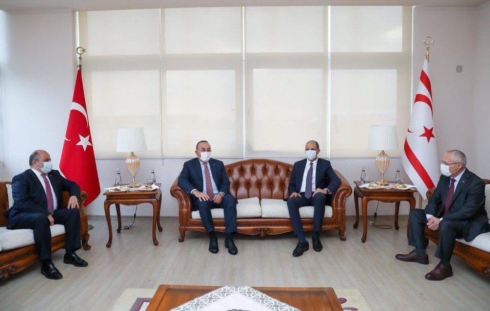 Dışişleri Bakanı Çavuşoğlu, KKTC’nin 37. kuruluş yıldönümü kutlamaları için KKTC’de