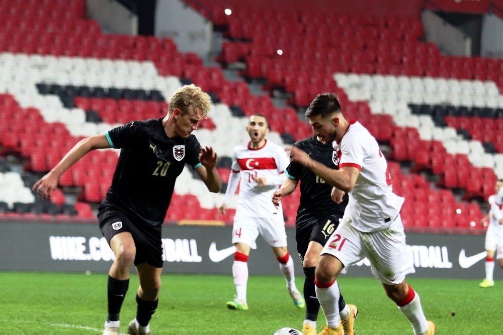U21 Avrupa Şampiyonası: Türkiye: 0 - Avusturya: 1 (İlk yarı)