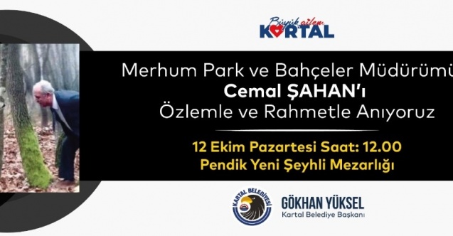 Cemal Şahan vefat edişinin 2. yılında mezarı başında törenle anılacak