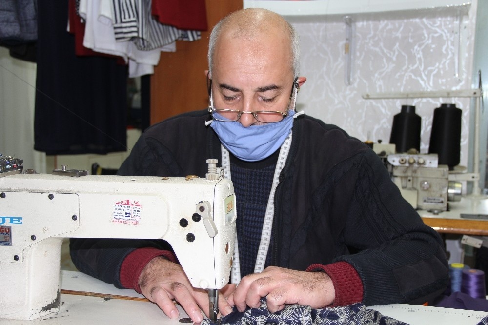 35 yıllık terzi 7 yıldır takım elbise dikmedi