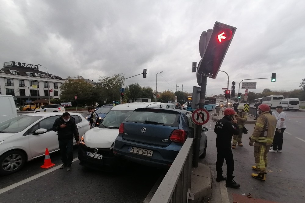 Şişli’de ilginç kaza