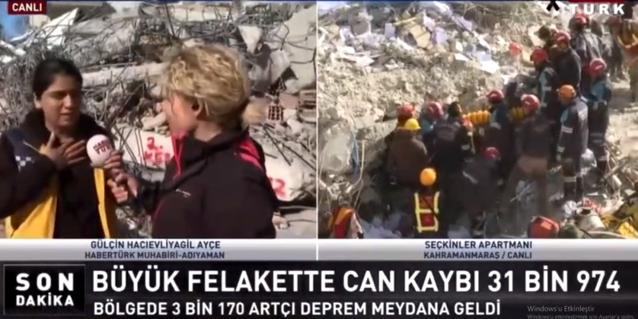 Habertürk canlı yayınında sağlıkçının isyanına jet hızıyla tutanak