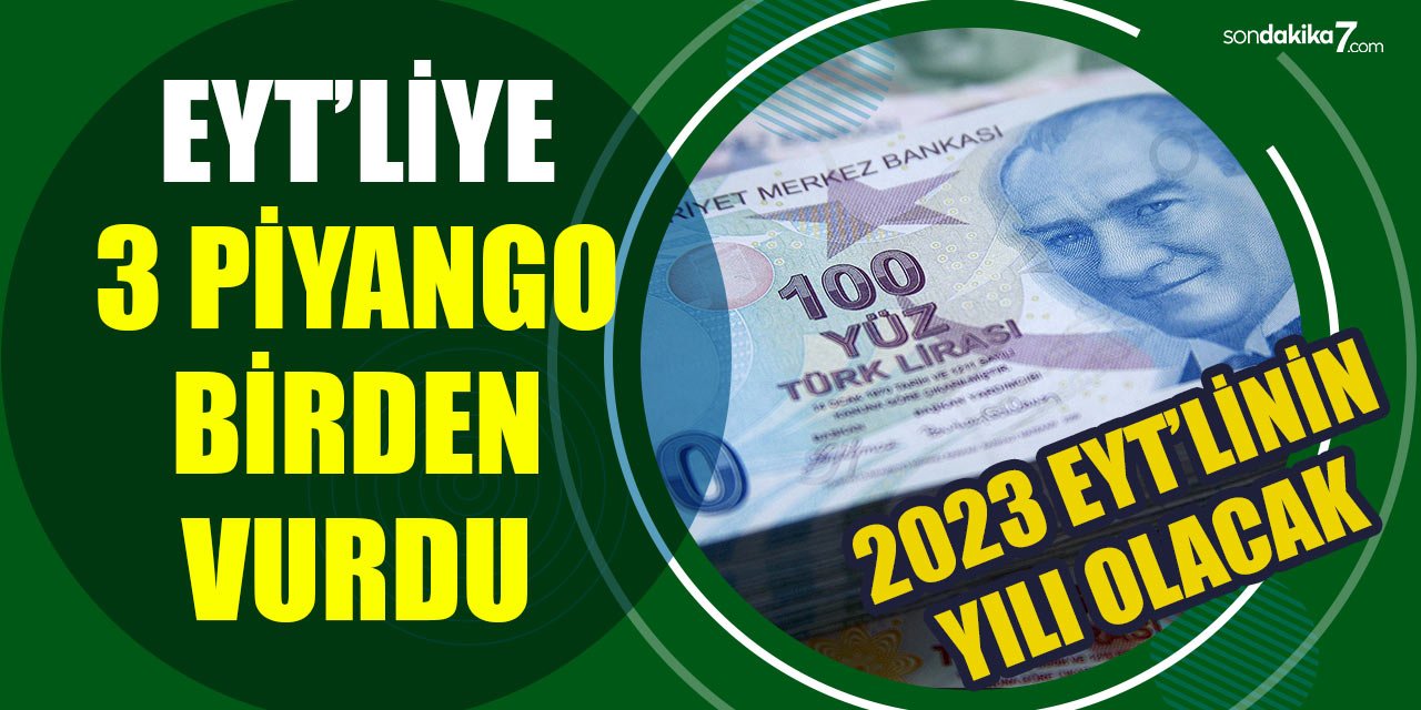 EYT'li emeklilere 3 piyango birden vurdu! 2.250 milyon emekli olacak vatandaşı yakından ilgilendiriyor