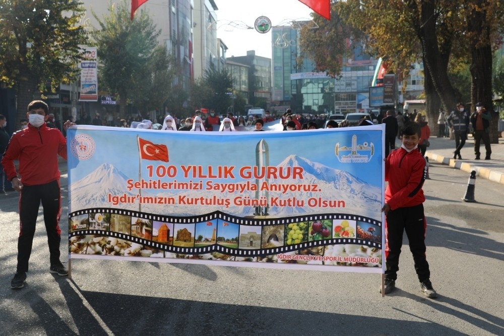 Iğdır’ın düşman işgalinden kurtuluşunun 100. yıl dönümü kutlandı