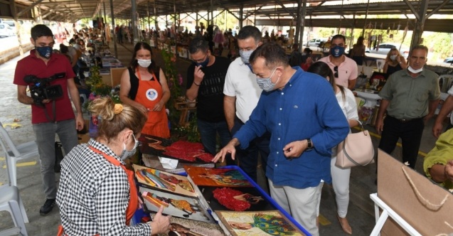 Kadınlar, Pazar Ötesi Kadın Üretici Pazarında bir araya geldi