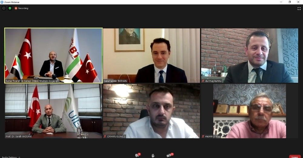 BTSO, webinar programları ile bursalı firmalara rehber oluyor