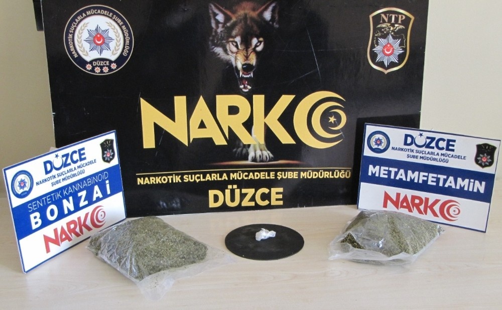 Durdurulan araçtan uyuşturucu çıktı