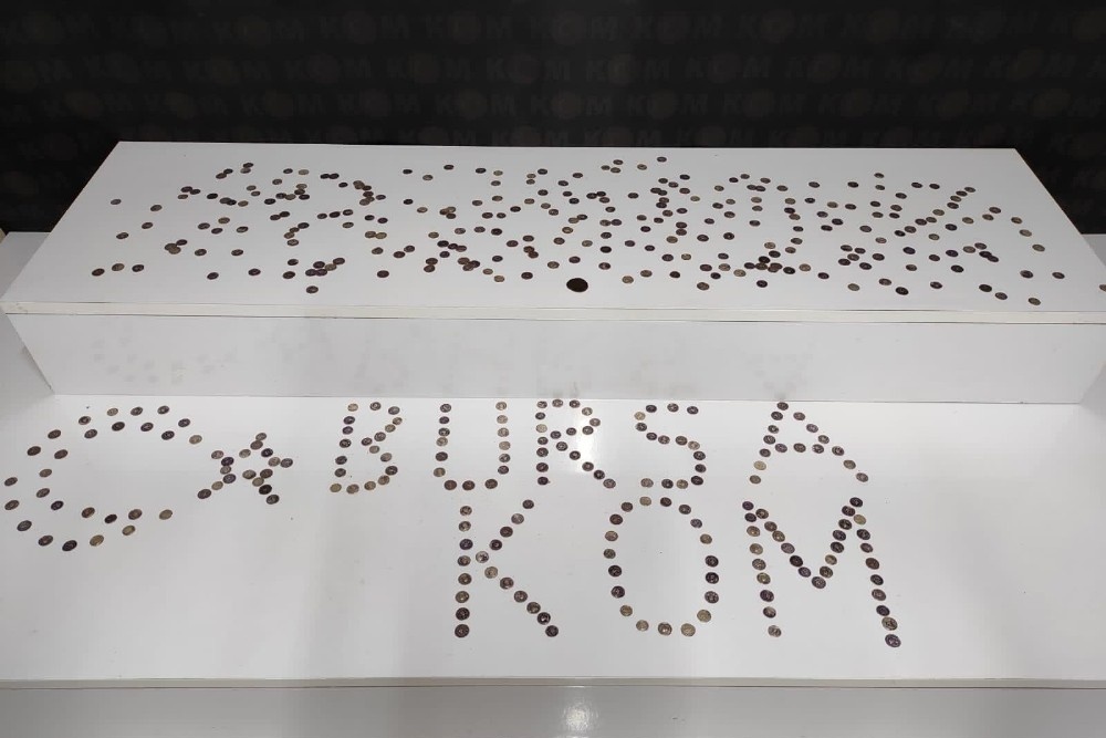 Bursa’da Roma döneminden kalma 465 sikke bulundu