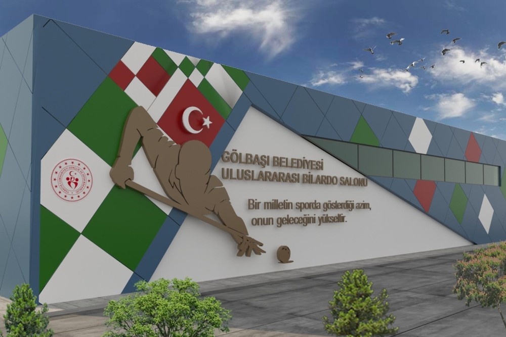 Dünyadaki ilk bilardo turnuva merkezi Gölbaşı’nda açılıyor