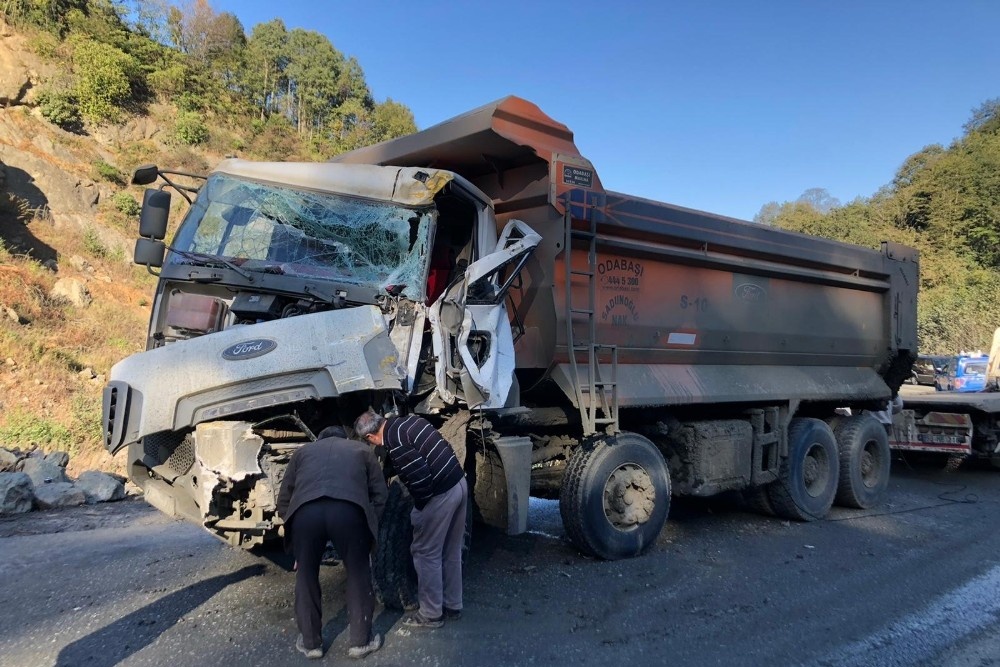 Rize’de trafik kazası: 1 ölü