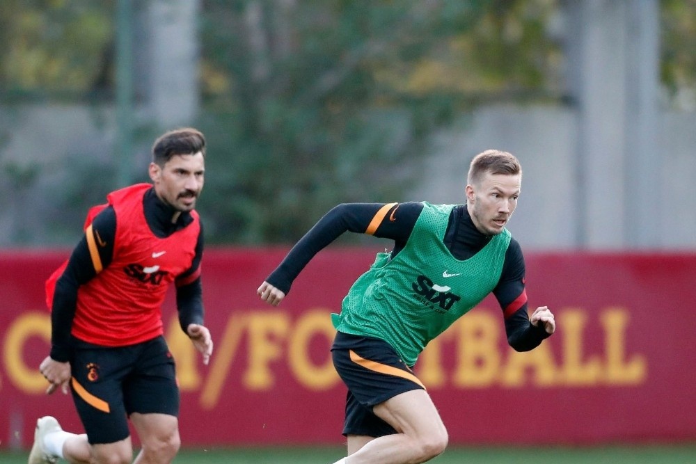 Galatasaray, Kayserispor maçı hazırlıklarını sürdürdü