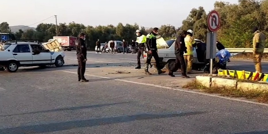 İzmir’de feci kaza: 1 ölü, 1 yaralı