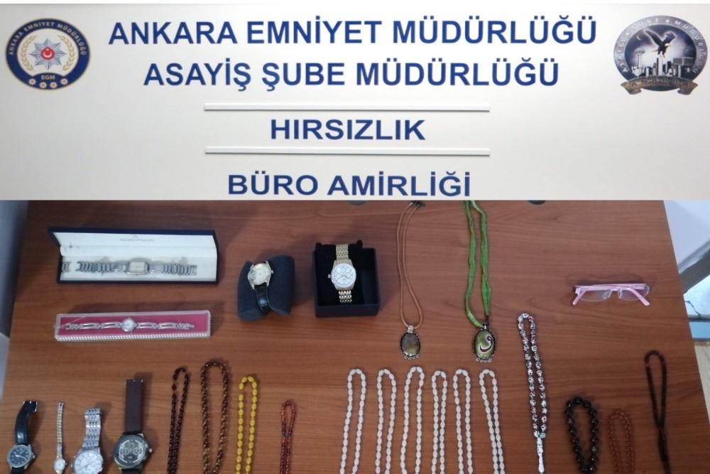 Başkent’te 13 evi soyan Sincap lakaplı hırsız suçüstü yakalandı