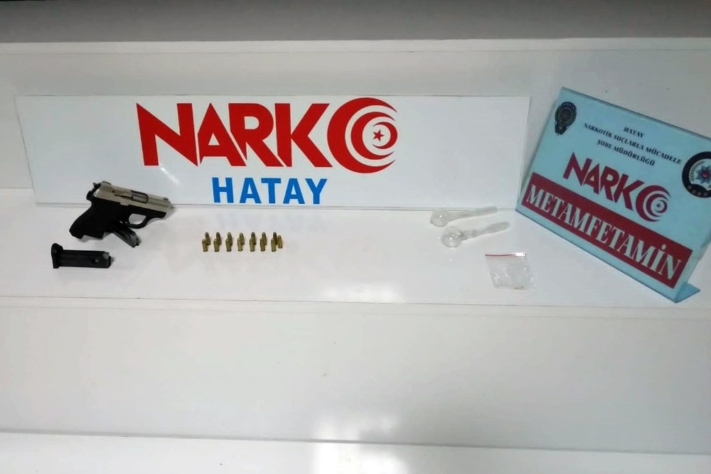 Hatay’da uyuşturucu operasyonları