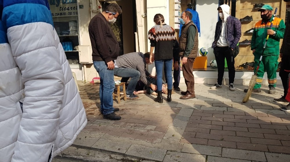 Bursa’da merdiven yıkarken canından oluyordu