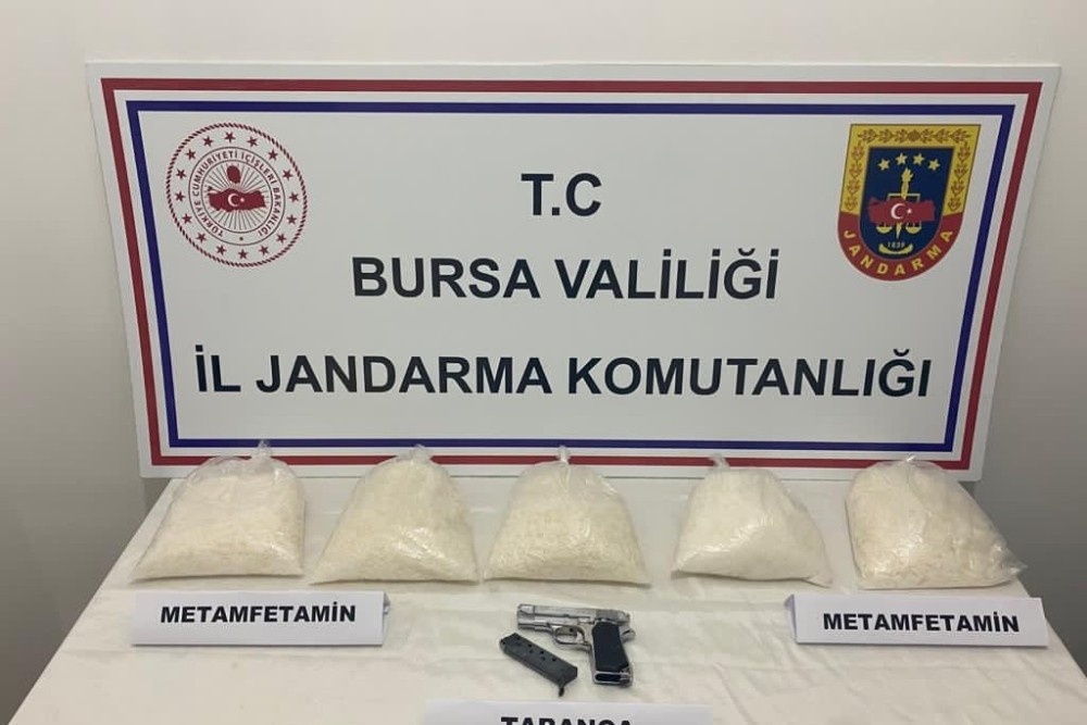 Bursa’da uyuşturucu operasyonu