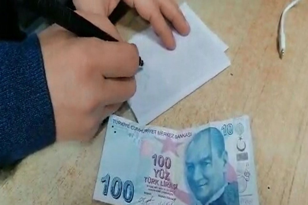 Bir sıfırın olmadığı görünce şaştı kaldı