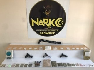 Gaziantep’teki uyuşturucu operasyonunda 32 gözaltı