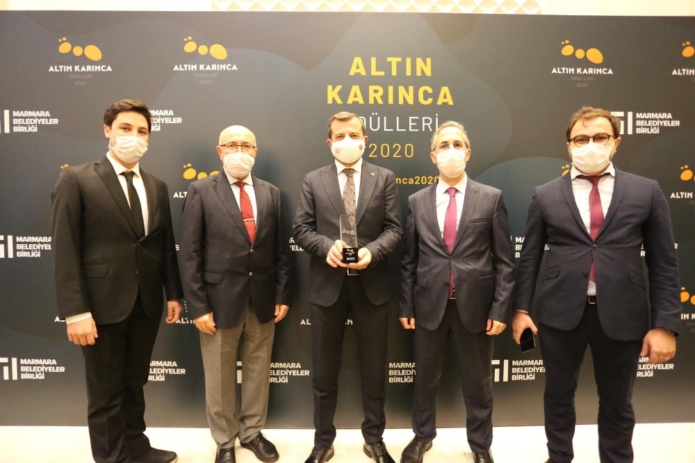 “Üreten Çocuklar”dan Gürsu’ya Altın Karınca ödülü