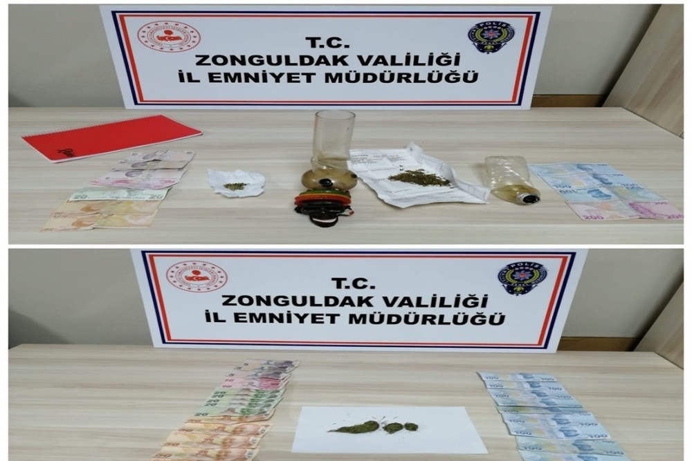 Zonguldak’ta uyuşturucu operasyonu: 2 tutuklu