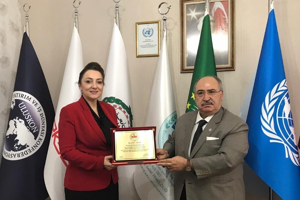 ULUSKON Genel Başkanı Atasoy’a büyük onur