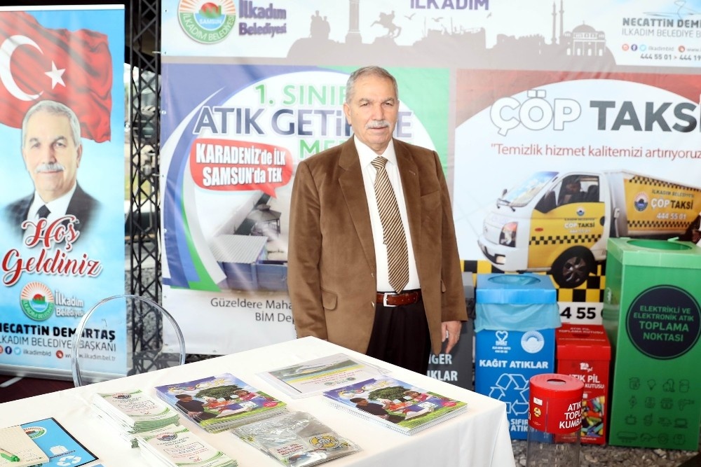 İlkadım’da atıklar kaynağında ayrıştırılarak çöpe gitmeyecek