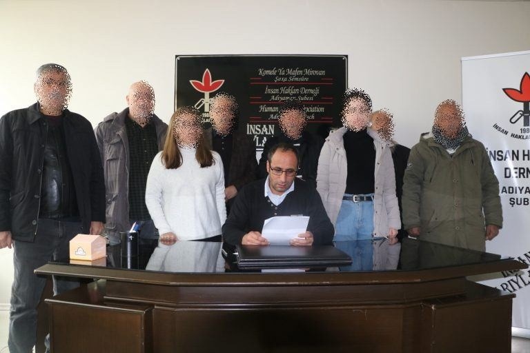 İHD Adıyaman Şube Başkanı gözaltına alındı