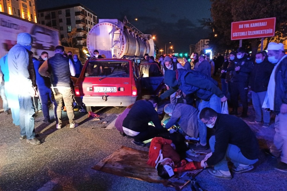 Orhangazi’de feci kaza