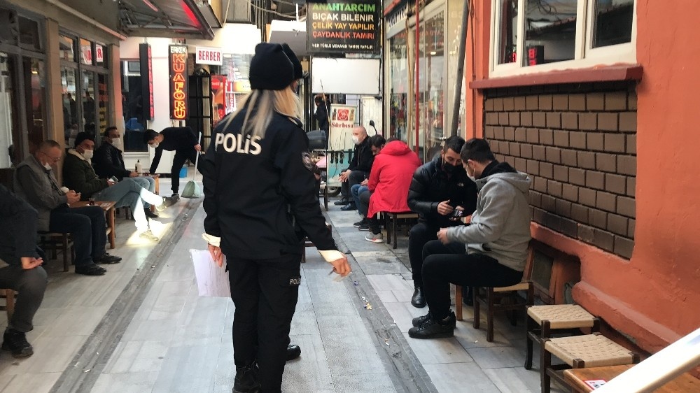 Sigara yasağına uymayanlar ceza yemekten kurtulamadı