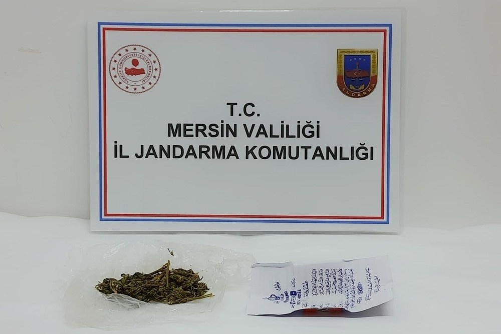 Mersin’de uyuşturucu satan 1 kişi tutuklandı