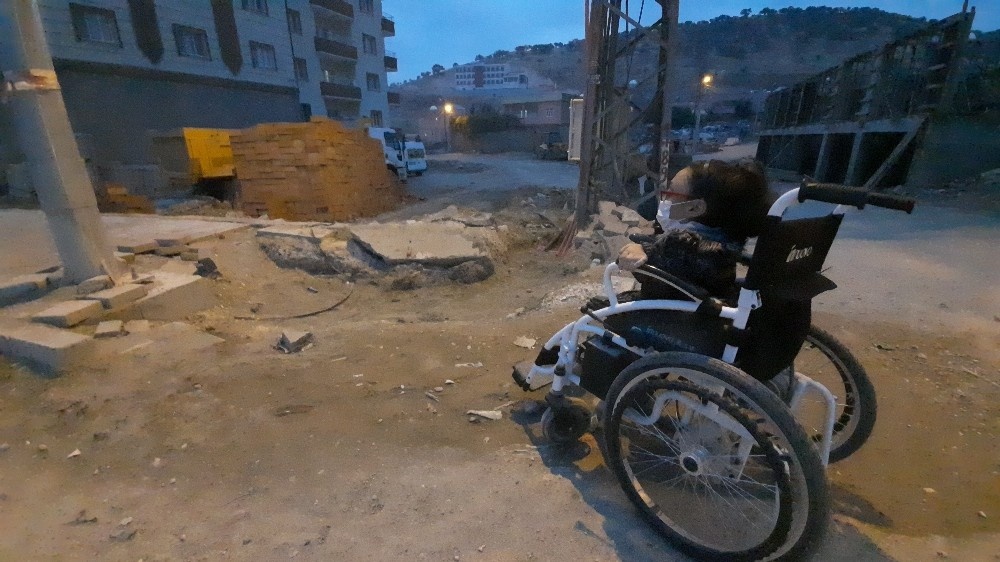 Mazıdağı’nda engelli vatandaşlara ’pano’ engeli