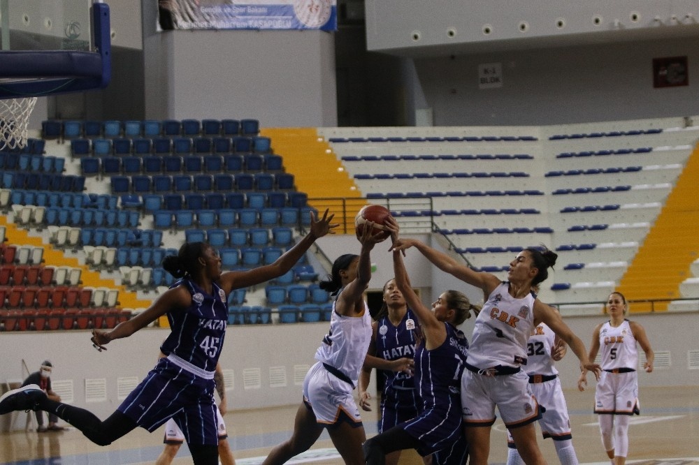 Kadınlar Basketbol Süper Ligi: Çukurova Basketbol: 86 - Hatay Büyükşehir Belediyespor: 67