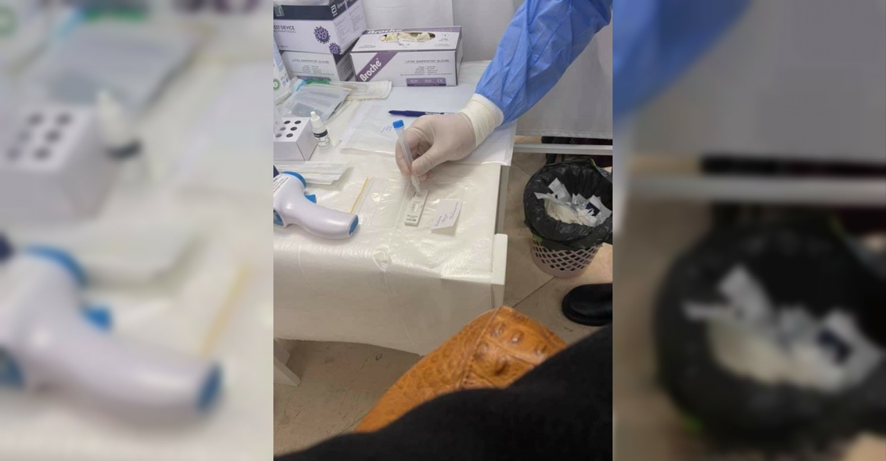 Azerbaycan’a gelen Rus heyetine havaalanında Covid-19 testi