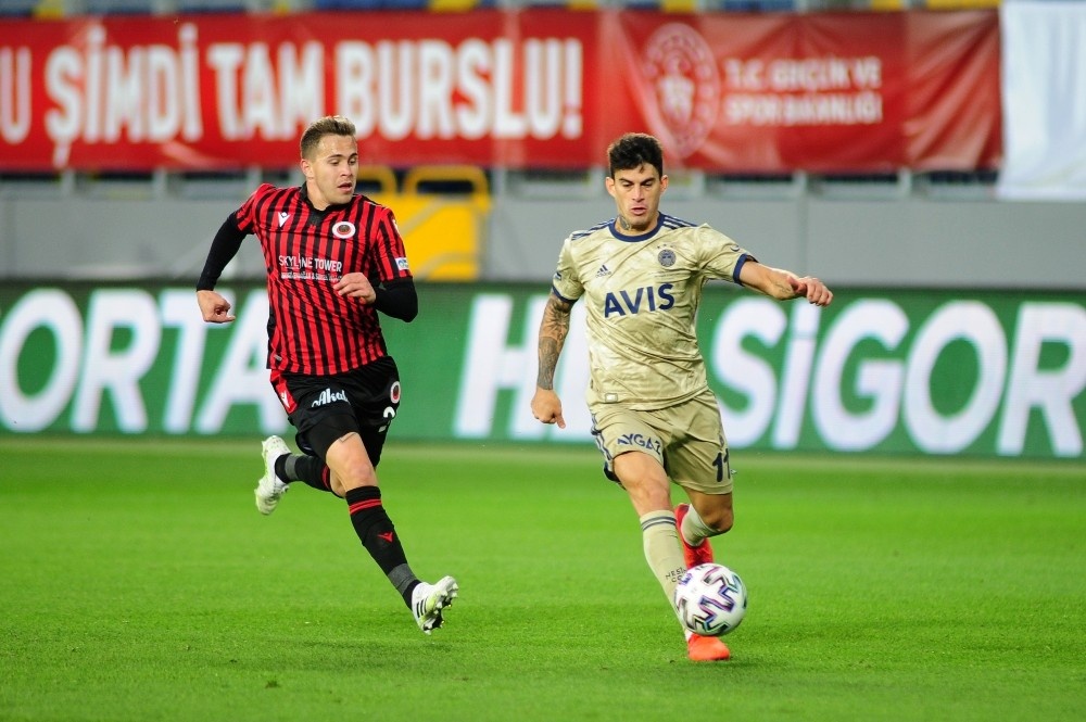 Süper Lig: Gençlerbirliği: 1 - Fenerbahçe: 5 (Maç sonucu)