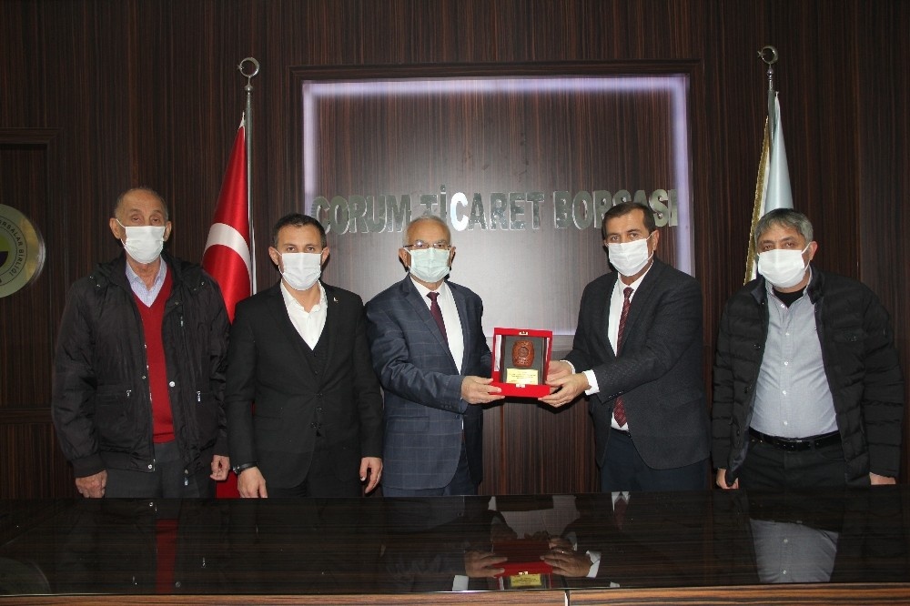 Ticaret Borsası’ndan Ali Şahan’a teşekkür