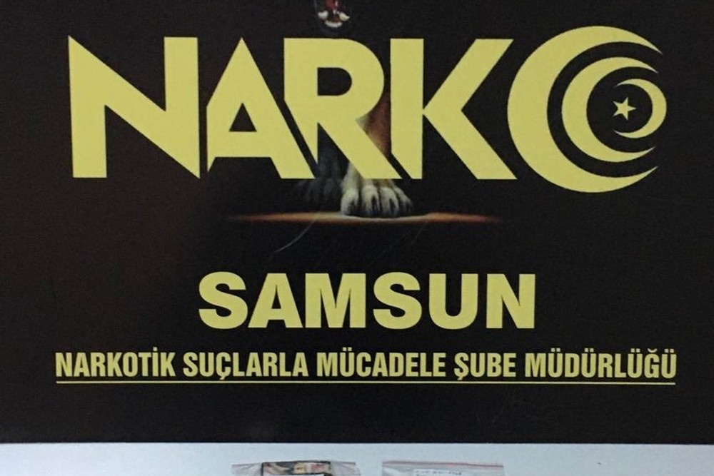 Samsun’da uyuşturucu operasyonu: 2 gözaltı