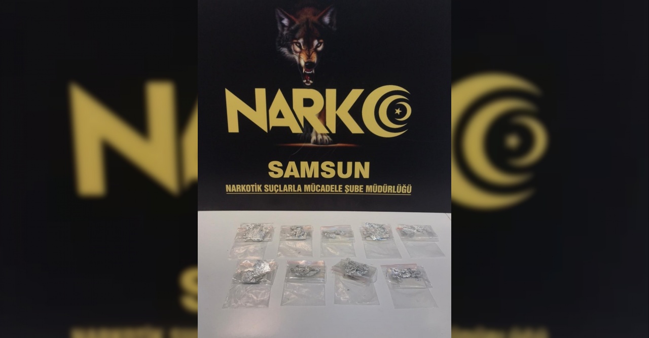 Satışa hazır uyuşturucu paketleri ile yakalandı