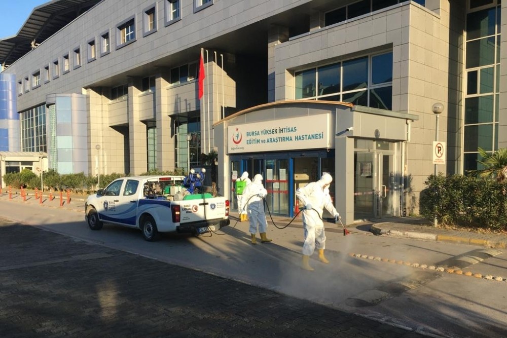 Bursa Büyükşehir’den hijyen seferberliği