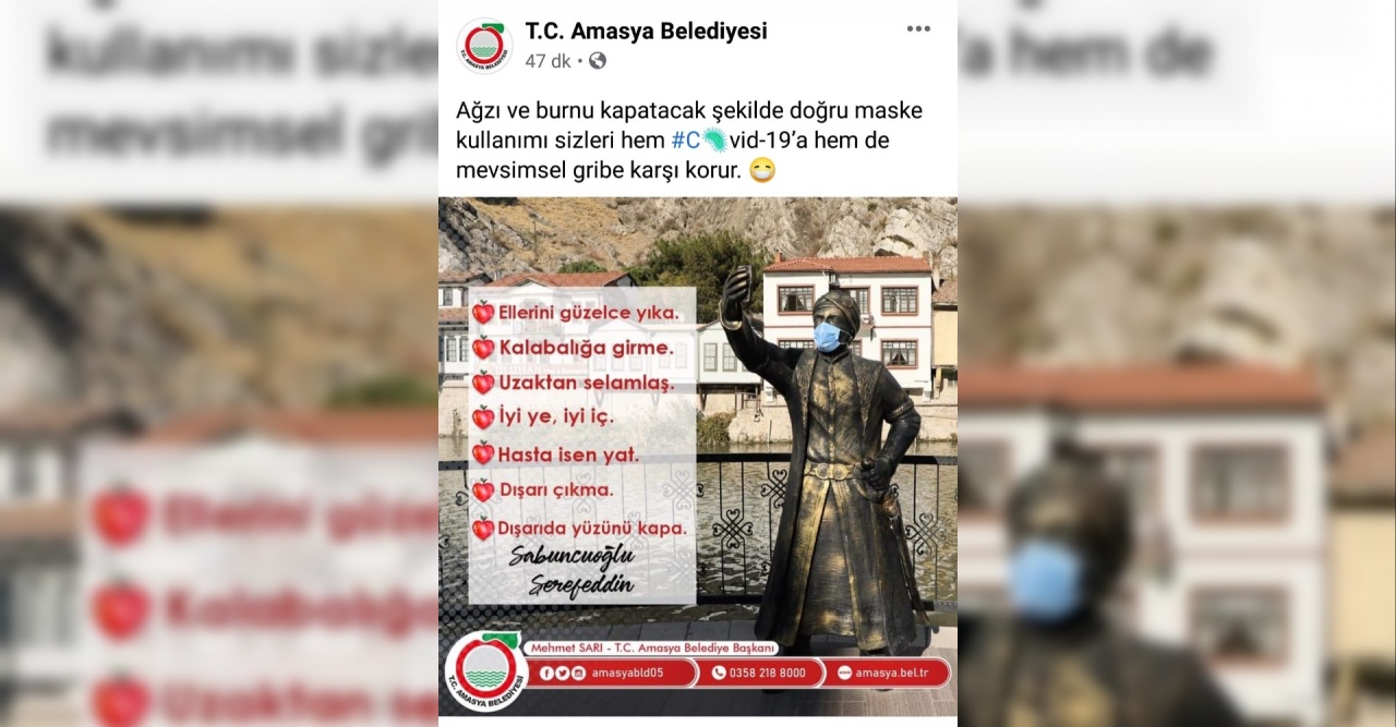 Selfieci şehzade ‘maskeli’ oldu