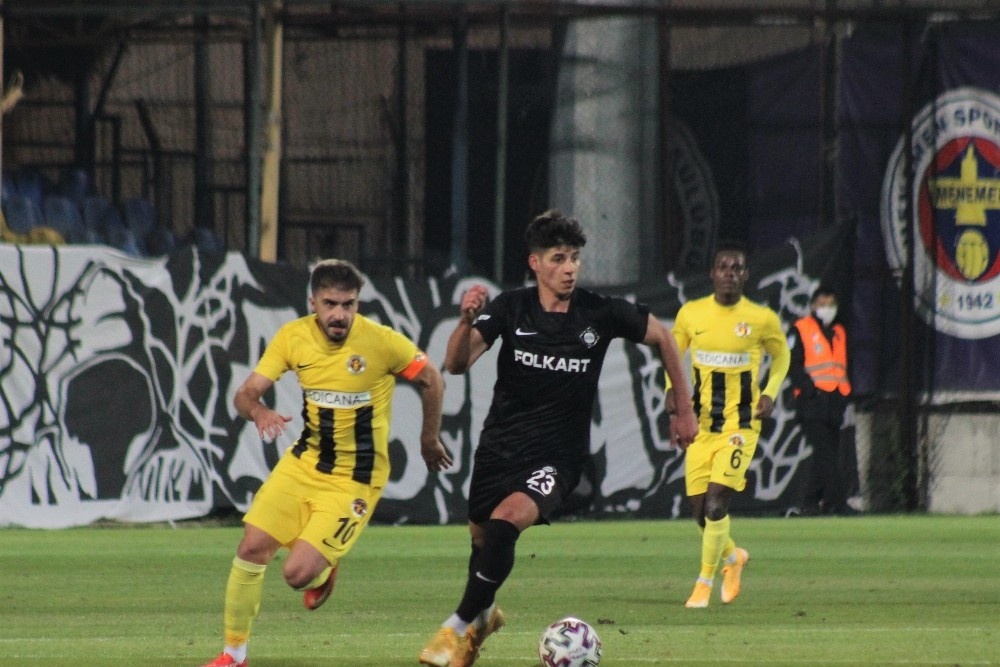 TFF 1. Lig: Menemenspor: 1 - Altay: 2