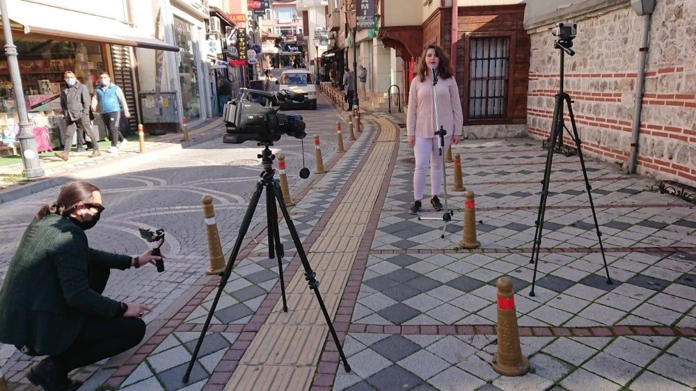 24 Kasım öğretmenler günü için klip çalışması yaptılar